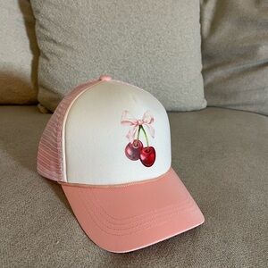 Charming Pink Cherry Women's Trucker Hat